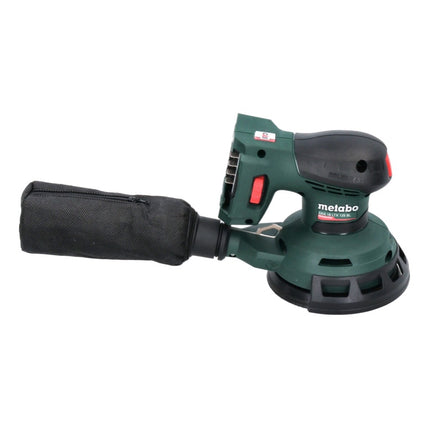 Metabo SXA 18 LTX 125 BL Levigatrice eccentrica a batteria 125mm 18V Brushless + 2x set di levigatura Toolbrothers TURTLE + set metaBOX - senza batteria, senza caricabatterie (600146840)