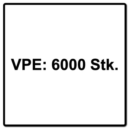 Prebena PR31/90NKRI Halbkopfnägel verzinkt Ringschaft Papiergebunden - 6000 Stück