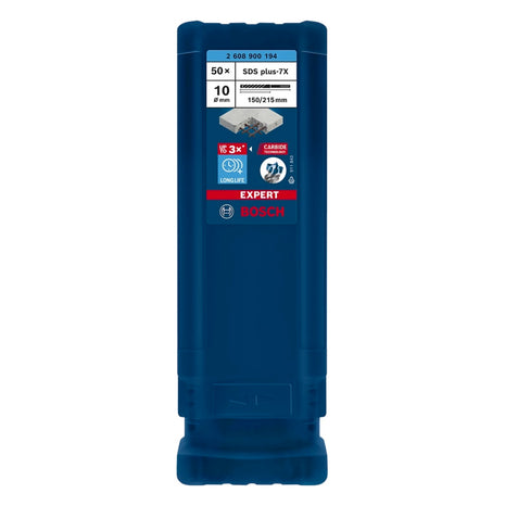 Bosch Expert Punte per foratura SDS plus 7X 10,0 x 215 mm 50 pz. ( 2608900194 )