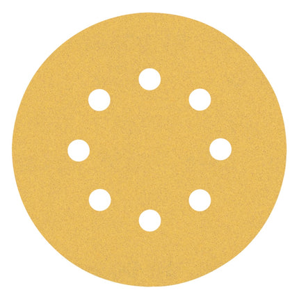 Bosch EXPERT C470 Feuille abrasive 125mm 8 trous G120 pour ponceuses excentriques - 50 pcs. (2608900912)