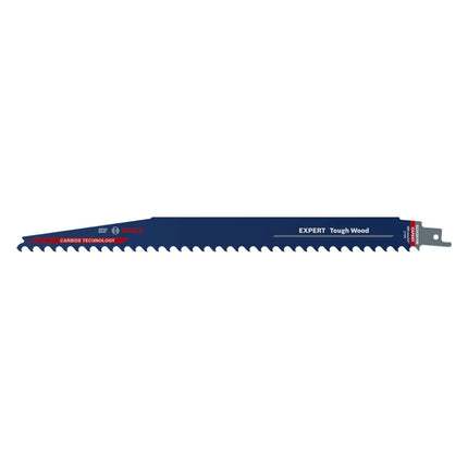 Bosch Expert Lame de scie sabre S 1242 KHM Tough Wood 300 mm 3 TPI ( 2608900406 )