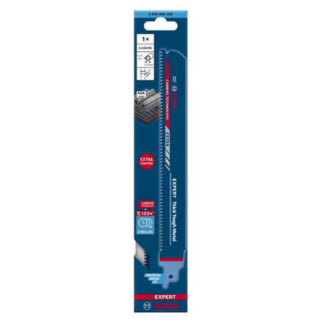 Bosch Expert Lame de scie sabre S 1155 CHC Thick Tough Metal 225 mm (2608900368)