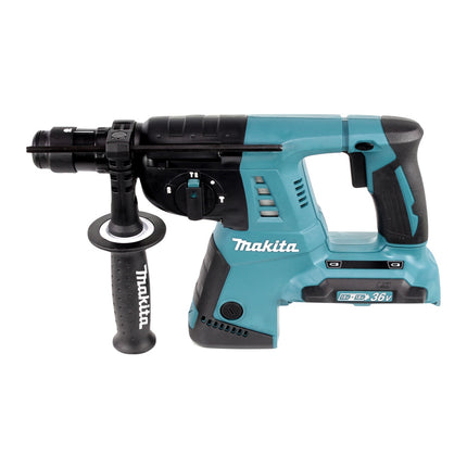 Kit combinado de batería Makita DLX 3049 PTJ Taladro percutor inalámbrico DHR 264 + sierra circular inalámbrica DHS 710 + llave de impacto inalámbrica DTD 152 + 4 baterías de 5,0 Ah + cargador + 2x Makpac