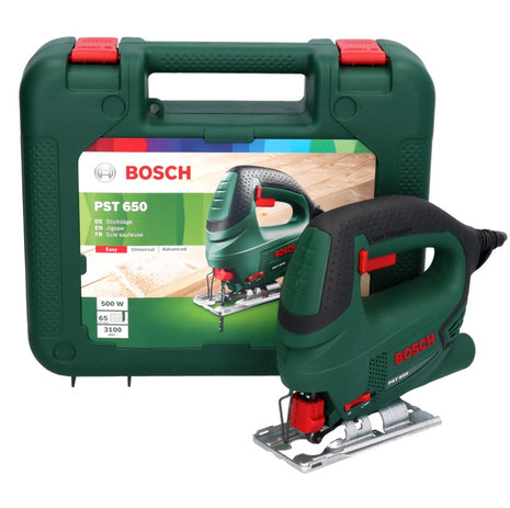 Bosch PST 650 Stichsäge 500 Watt SDS Aufnahme ( 06033A0700 ) + Koffer