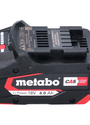 Akumulator Metabo Li-Power 18 V 4,0 Ah CAS Li-Ion ( 625027000 ) ze wskaźnikiem poziomu naładowania - następca 625591000