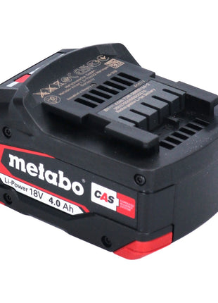 Batteria Metabo Li-Power 18 V 4,0 Ah CAS agli ioni di litio ( 625027000 ) con indicatore del livello di carica - successore di 625591000