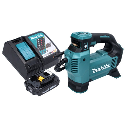 Makita DMP 181 RA1 compresor sin cable 18 V 11,1 bar + 1x batería recargable 2,0 Ah + cargador