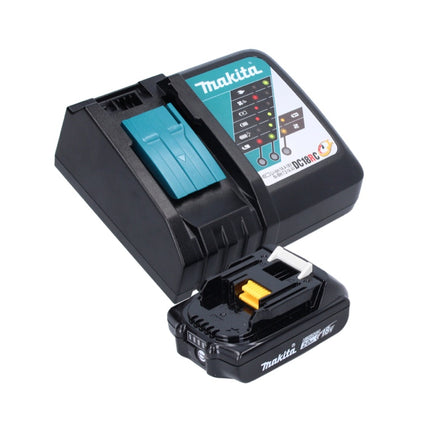 Makita DMP 181 RA1 compresor sin cable 18 V 11,1 bar + 1x batería recargable 2,0 Ah + cargador