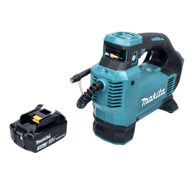 Makita DMP 181 F1 cordless compressor 18 V 11.1 bar + 1x rechargeable battery 3.0 Ah - without charger