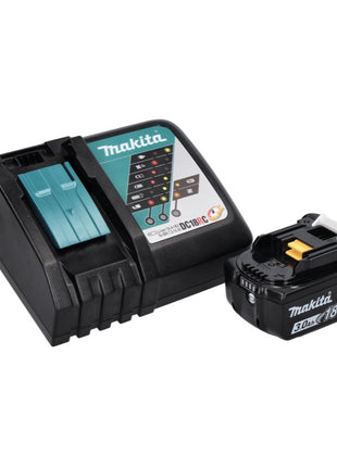 Makita DMP 181 RF1 Gonfleur sans fil 11,1 bar 18 V + 1x Batterie 3,0Ah + Chargeur