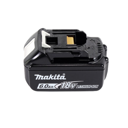 Makita DMP 181 G1J cordless compressor 18 V 11.1 bar + 1x rechargeable battery 6.0 Ah + Makpac - without charger