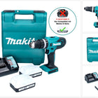 Makita HP 488 DWE Akku Schlagbohrschrauber 18 V 42 Nm G-Serie + 2x Akku 1,5 Ah + Ladegerät + Koffer - Toolbrothers