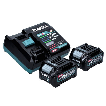 Makita Power Source Kit 40 V max. ( 191L76-1 ) with 2x BL 4025 battery 2.5 Ah + DC 40 RA fast charger XGT LXT