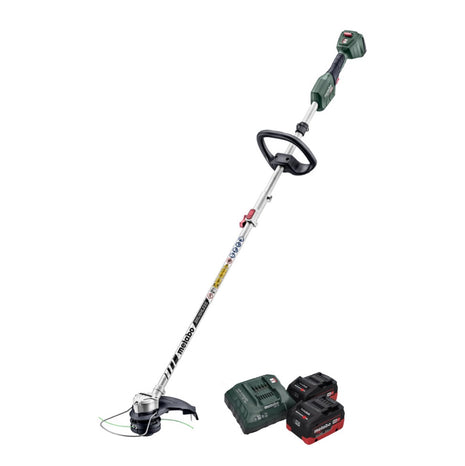 Metabo RTD 18 LTX BL 30 cortabordes a batería 18 V 30 cm sin escobillas + 2x baterías 8,0 Ah + cargador