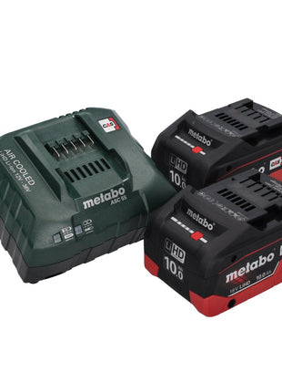 Tagliaerba a batteria Metabo RTD 18 LTX BL 30 18 V 30 cm senza spazzole + 2x batteria 10,0 Ah + caricatore