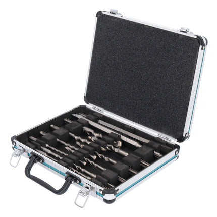 Juego de brocas y cinceles Makita SDS-plus 13 pzs. 5 - 16 mm + estuche ( D-42400 )