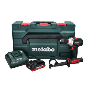Metabo BS 18 LTX BL I Akku Bohrschrauber 18 V 130 Nm + 1x Akku 4,0 Ah + Ladegerät + metaBOX