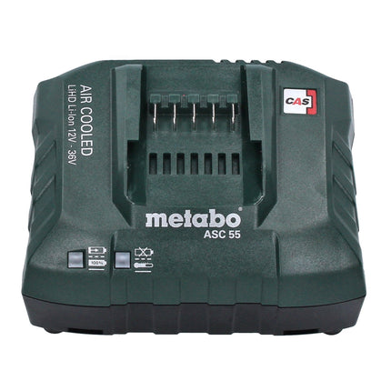 Metabo basic set 4x Li-Power batería 18 V 4.0 Ah CAS Li-Ion ( 4x 625027000 ) + cargador ASC 55 ( 627044000 )