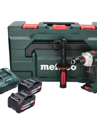 Metabo BS 18 LTX BL I perceuse-visseuse sans fil 18 V 120 Nm sans balais (602358500) + 2x batterie 4,0 Ah + chargeur + métaBOX