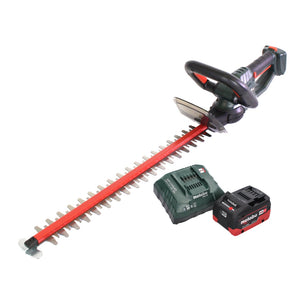 Metabo HS 18 LTX 55 Akku Heckenschere 18 V 53 cm + 1x Akku 5,5 Ah + Ladegerät