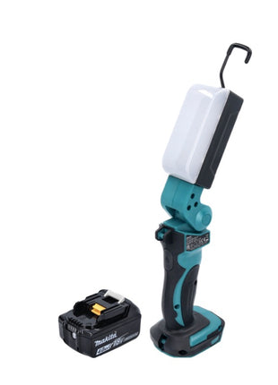 Makita DML 801 M1 X Lámpara de trabajo con batería LED 18 V 240 lm + difusor + 1x batería 4,0 Ah - sin cargador