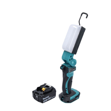 Makita DML 801 M1 X LED Akku Lampe Arbeitsleuchte 18 V 240 lm + Diffusor + 1x Akku 4,0 Ah - ohne Ladegerät