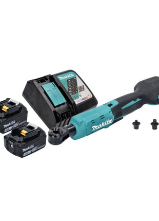 Makita DWR 180 RM wkrętarka akumulatorowa z grzechotką 18 V 47,5 Nm 1/4" 3/8" + 2x akumulator 4,0 Ah + ładowarka