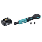 Makita DWR 180 G1 Visseuse à cliquet sans fil 18 V 47,5 Nm 1/4'' 3/8'' + 1x batterie 6,0 Ah - sans chargeur