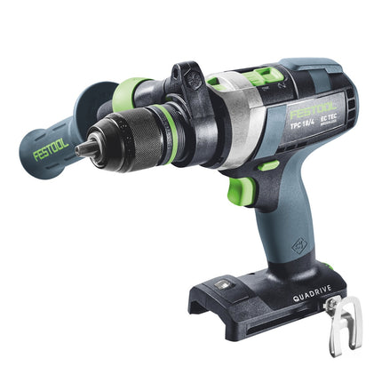 Festool TPC 18/4 5.2/4.0 I-Set Perceuse-visseuse à percussion sans fil 18 V 75 Nm (575605) sans balai + 1x Batterie 4,0 Ah + 1x Batterie 5,2 Ah + Chargeur + Equerre + Systainer