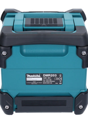 Makita DMR 203 Z Głośnik Bluetooth 12 V 18 V IP64 Solo - bez akumulatora, bez ładowarki