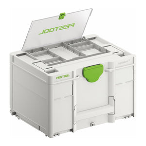 Festool SYS3 DF M 237 Systainer Werkzeugkoffer mit Deckelfach ( 577348 ) 396 x 296 x 237 mm 21,4 l koppelbar
