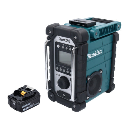 Makita DMR 107 M1 radio de obra con batería 7,2 - 18 V + 1x batería 4,0 Ah - sin cargador