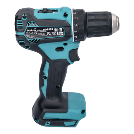 Trapano avvitatore a batteria Makita DDF 485 RA 18 V 50 Nm senza spazzole + 2x batteria ricaricabile 2,0 Ah + caricabatterie