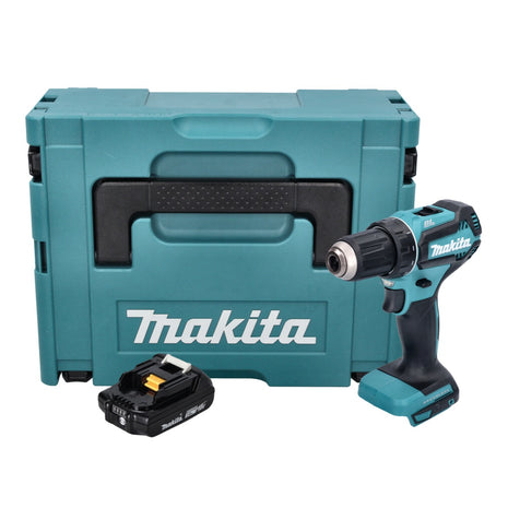 Makita DDF 485 A1J cordless drill driver 18 V 50 Nm brushless + 1x rechargeable battery 2.0 Ah + Makpac - without charger