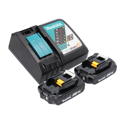 Makita DUM 111 RAXJ cesoie per erba a batteria 18 V + 2x batteria ricaricabile 2,0 Ah + caricabatterie + Makpac