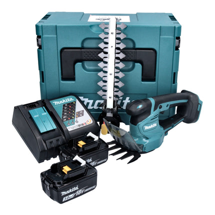 Makita DUM 111 RFXJ cesoie per erba a batteria 18 V + 2x batteria ricaricabile 3,0 Ah + caricabatterie + Makpac