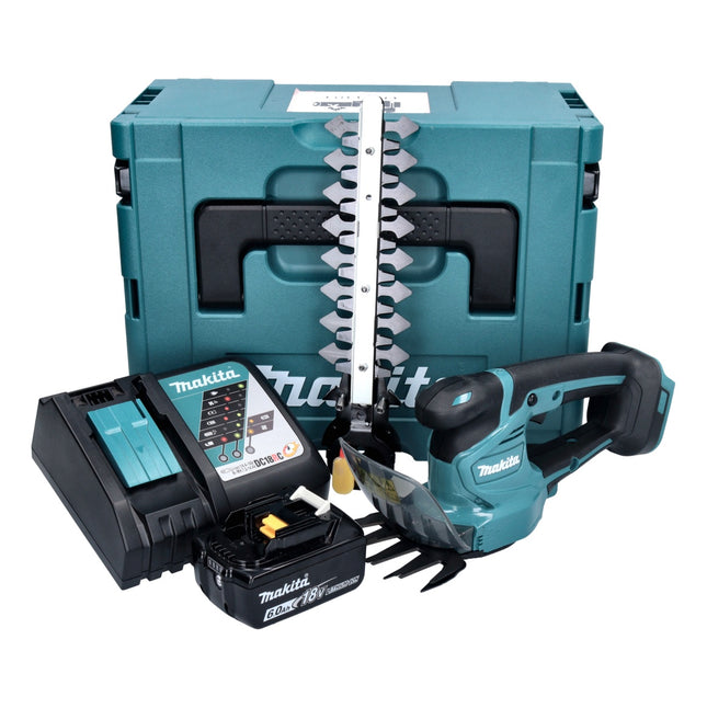 Makita DUM 111 RG1XJ Tijeras de podar sin cable 18 V + 1x batería recargable 6,0 Ah + cargador + Makpac