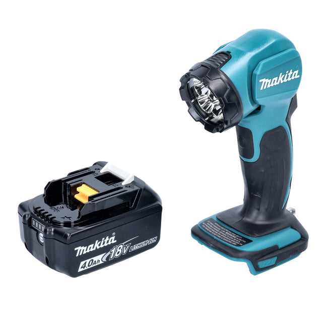 Makita DEADML 815 M1 Lámpara de mano LED sin cable 14,4 - 18 V 160 lm + 1x batería recargable 4,0 Ah - sin cargador