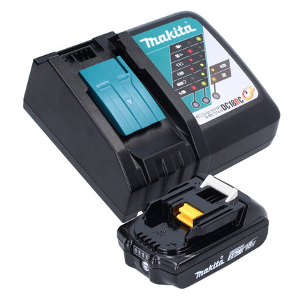 Makita DMR 203 RA1 Altavoz Bluetooth 12 V 18 V IP64 + 1x batería recargable 2,0 Ah + cargador
