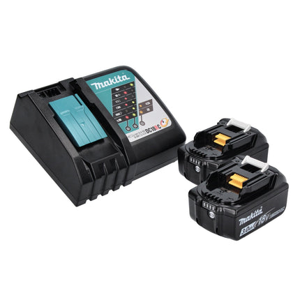 Makita DMR 203 RF altoparlante Bluetooth 12 V 18 V IP64 + 2x batteria ricaricabile 3,0 Ah + caricabatterie