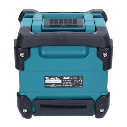 Makita DMR 203 G1 Bluetooth Speaker 12 V 18 V IP64 + 1x battery 6,0 Ah - without charger