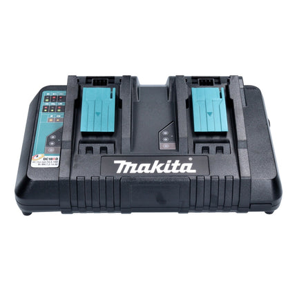 Makita Power Source Kit 18 V avec 4x BL 1820 B2,0 AhBatteries ( 4x 197254-9 ) + DC 18 RD double chargeur rapide ( 196933-6 ) + Makpac