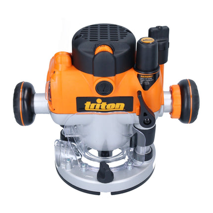 Fresadora Triton MOF001 1400 vatios carrera 59 mm + tope + set cortador 6 piezas