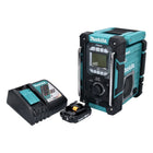 Radio da cantiere a batteria Makita DMR 301 RA1 12 V max. - 18 V DAB / DAB+ / Bluetooth + 1x batteria ricaricabile 2,0 Ah + caricatore