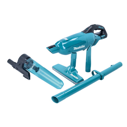 Aspiradora sin cable Makita DCL 280 FZ 18 V sin escobillas + separador ciclónico 400 ml ( 191D73-9 ) - sin batería, sin cargador