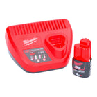 Milwaukee M12 NRG-301 battery starter set 12 V 3.0 Ah / 3000 mAh Li-Ion battery ( 4932451388 ) + M12-C12C charger ( 4932352000 )