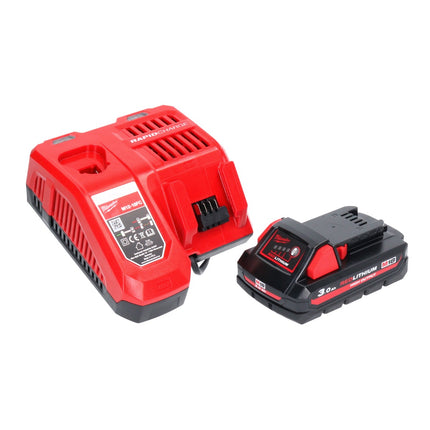 Milwaukee M18 FIW2F12-301X akumulatorowy klucz udarowy 18 V 339 Nm 1/2" bezszczotkowy + 1x akumulator 3,0 Ah + ładowarka + skrzynka HD