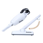 Makita DCL181FZW Cordless Vacuum Cleaner 18V White + Suction Hose - without battery, without charger