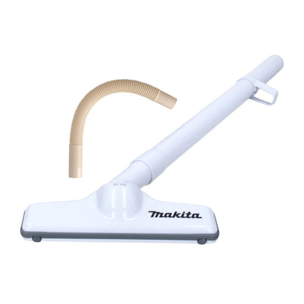 Makita DCL181FZW Cordless Vacuum Cleaner 18V White + Suction Hose - without battery, without charger