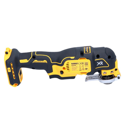 Multiutensile a batteria DeWalt DCS 356 N-XJ 18 V Brushless + 1x batteria 5,0 Ah + kit accessori - senza caricabatterie